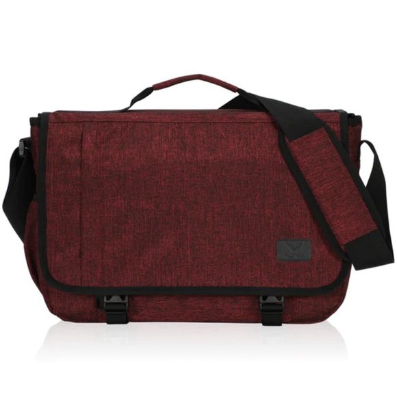 Hynes Eagle Other - NEW Red Laptop Messenger Bag for 15.6" laptop